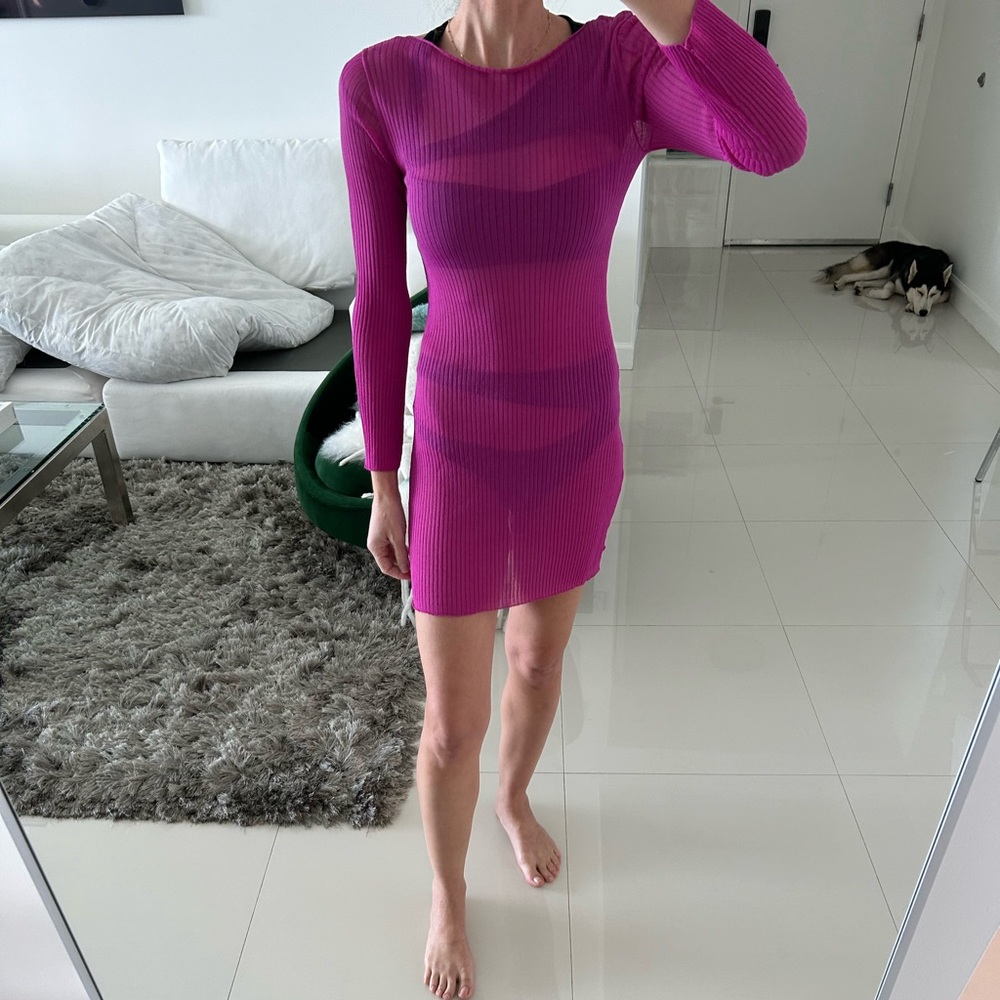 Zara Mesh Dress/Coverup
